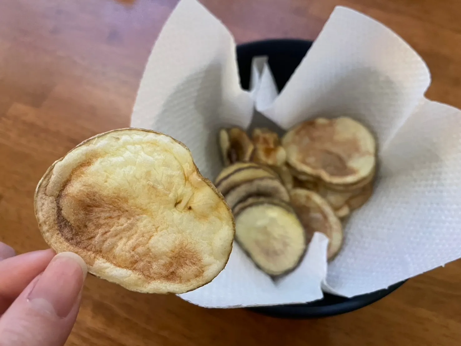 ダイソー電子レンジチップスメーカー