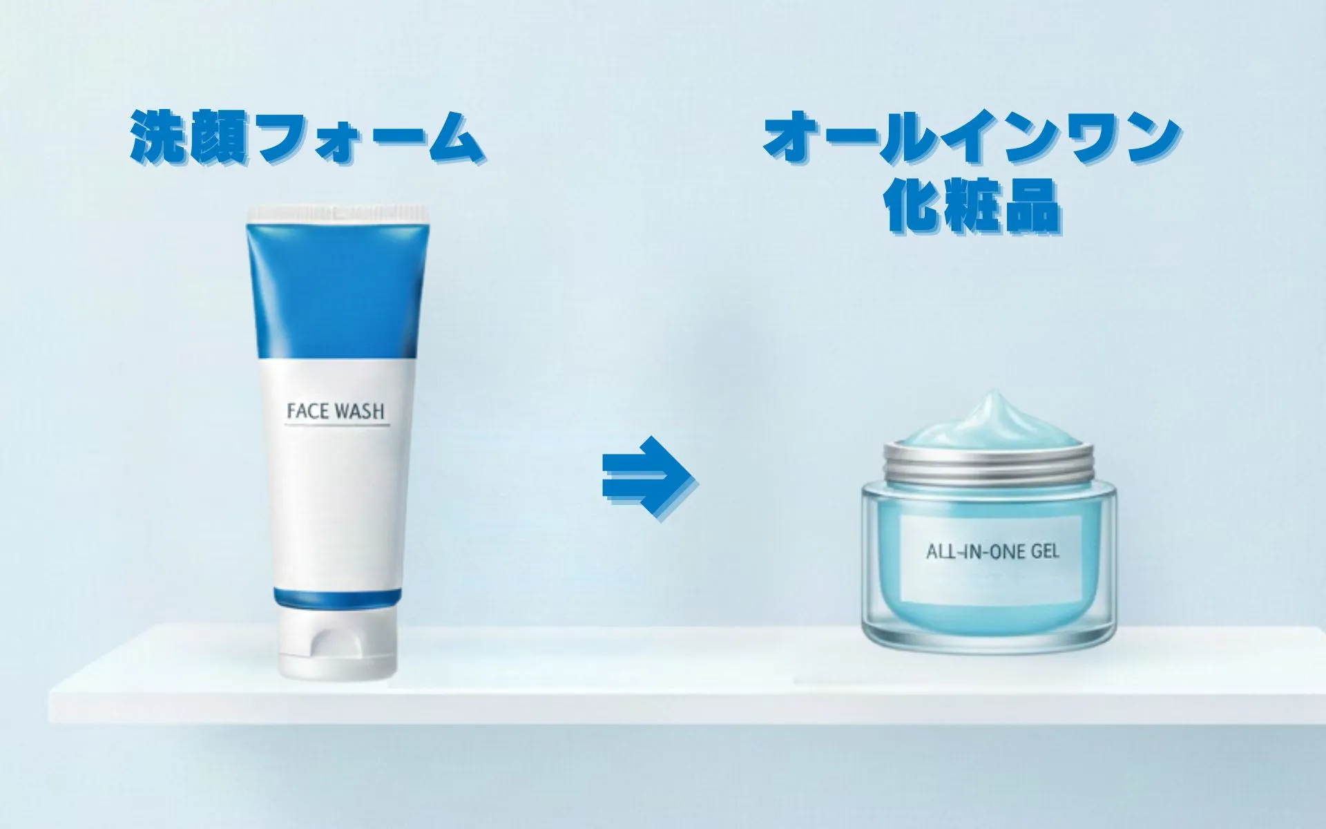 時短のスキンケアの順番