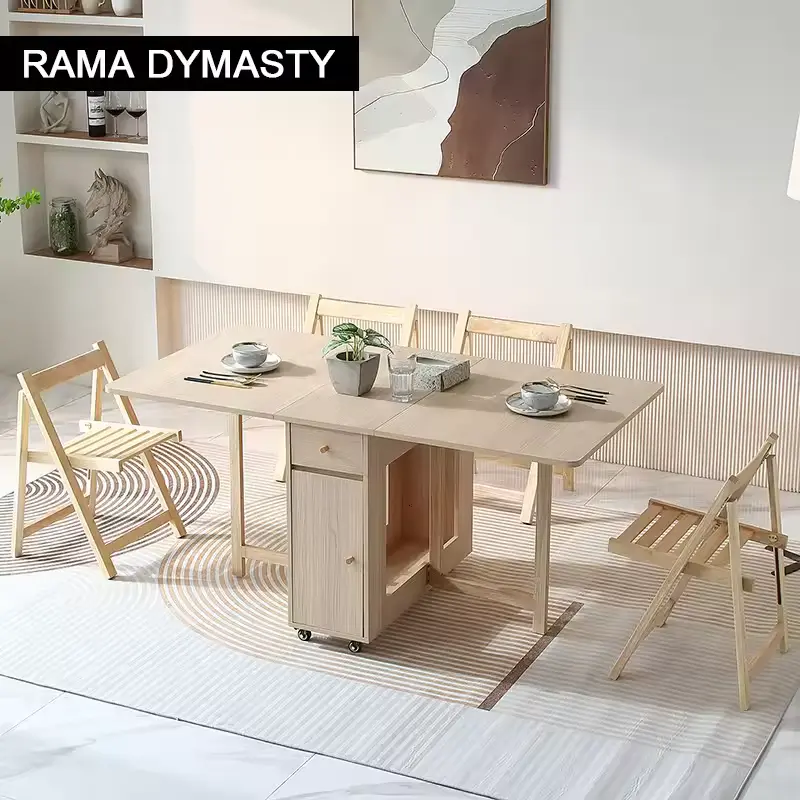 拡張可能なダイニングテーブル