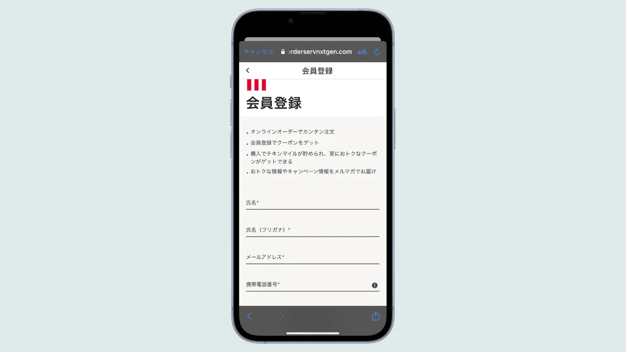 ケンタッキークリスマスネットオーダー