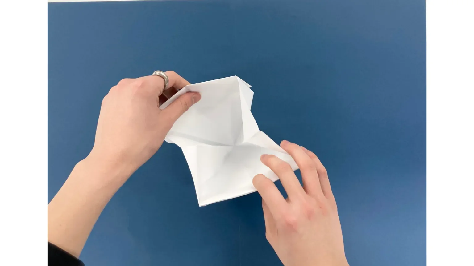 チラシゴミ箱の作り方