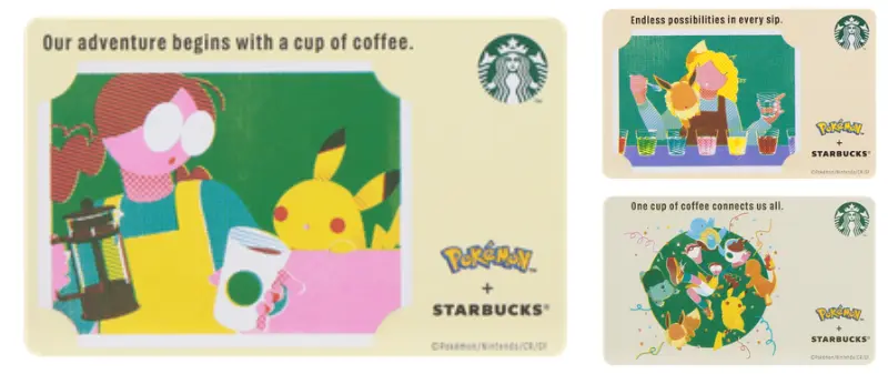 ポケモンコラボスターバックスカード