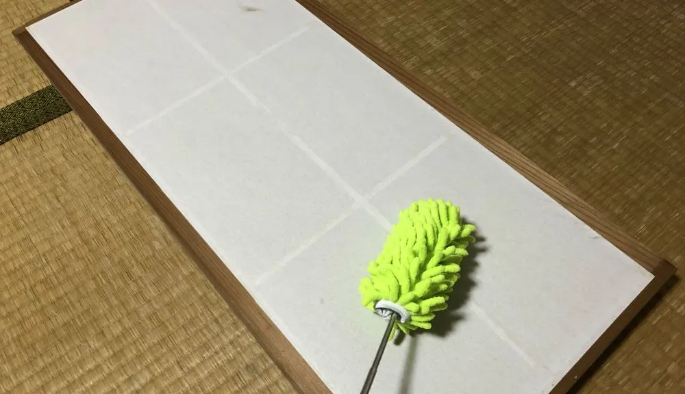 障子の貼り方