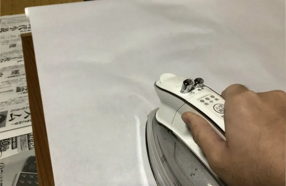 障子の貼り方