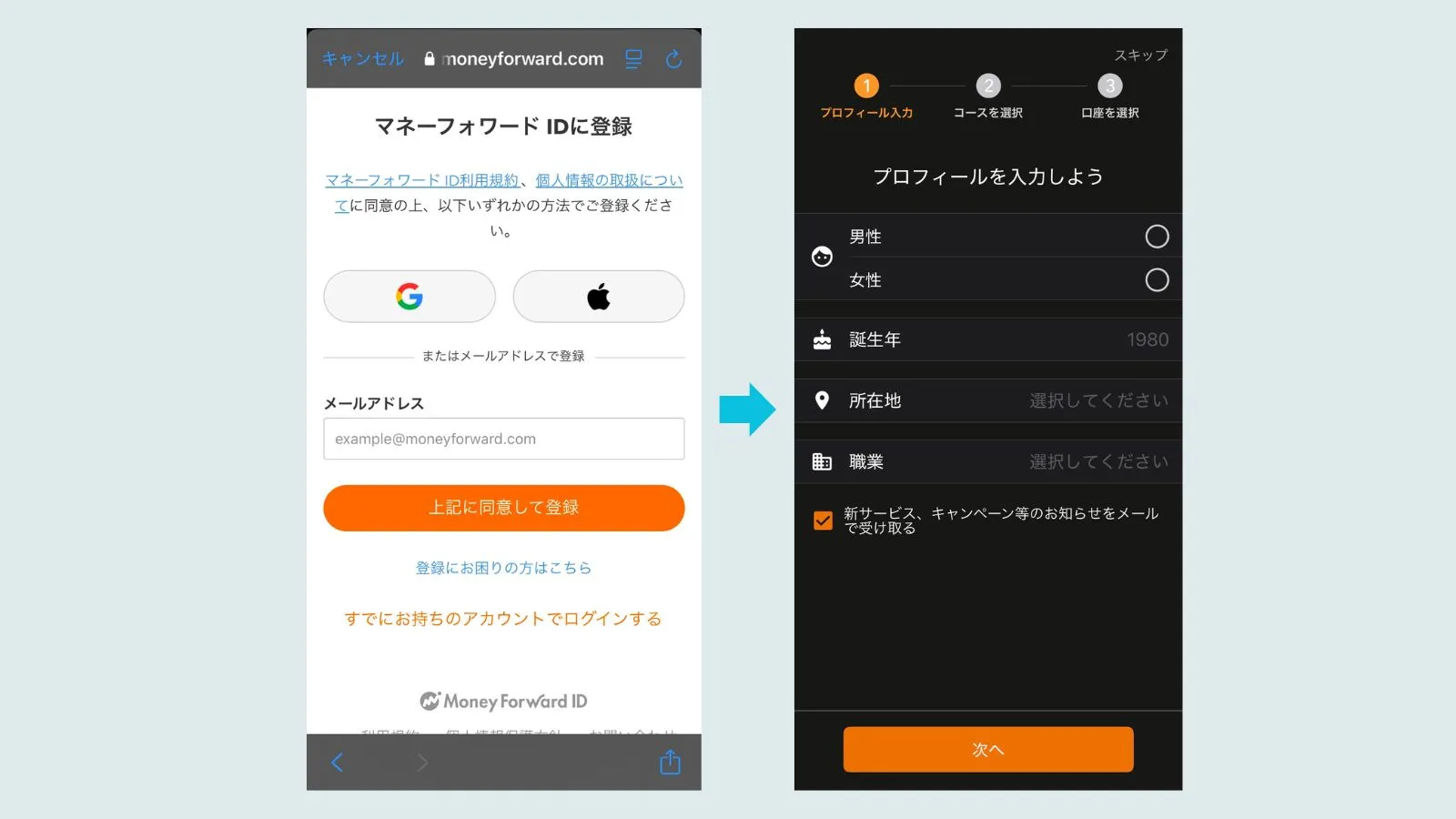 マネーフォワードMEの使い方