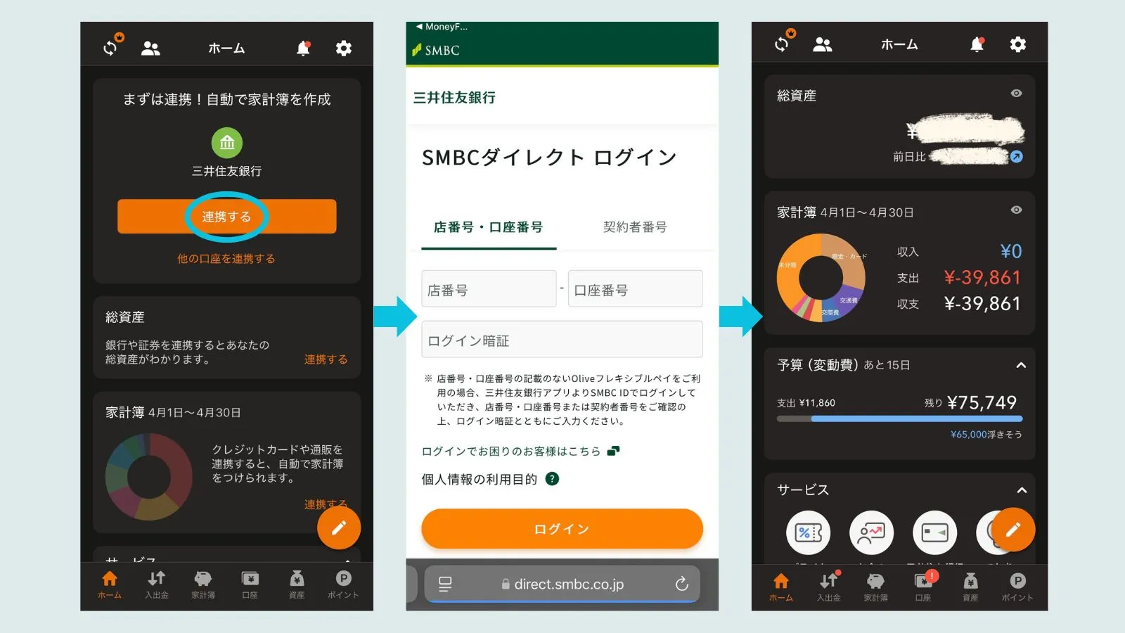 マネーフォワードMEの使い方
