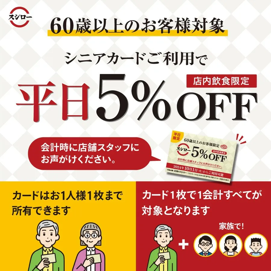 スシロー クーポン