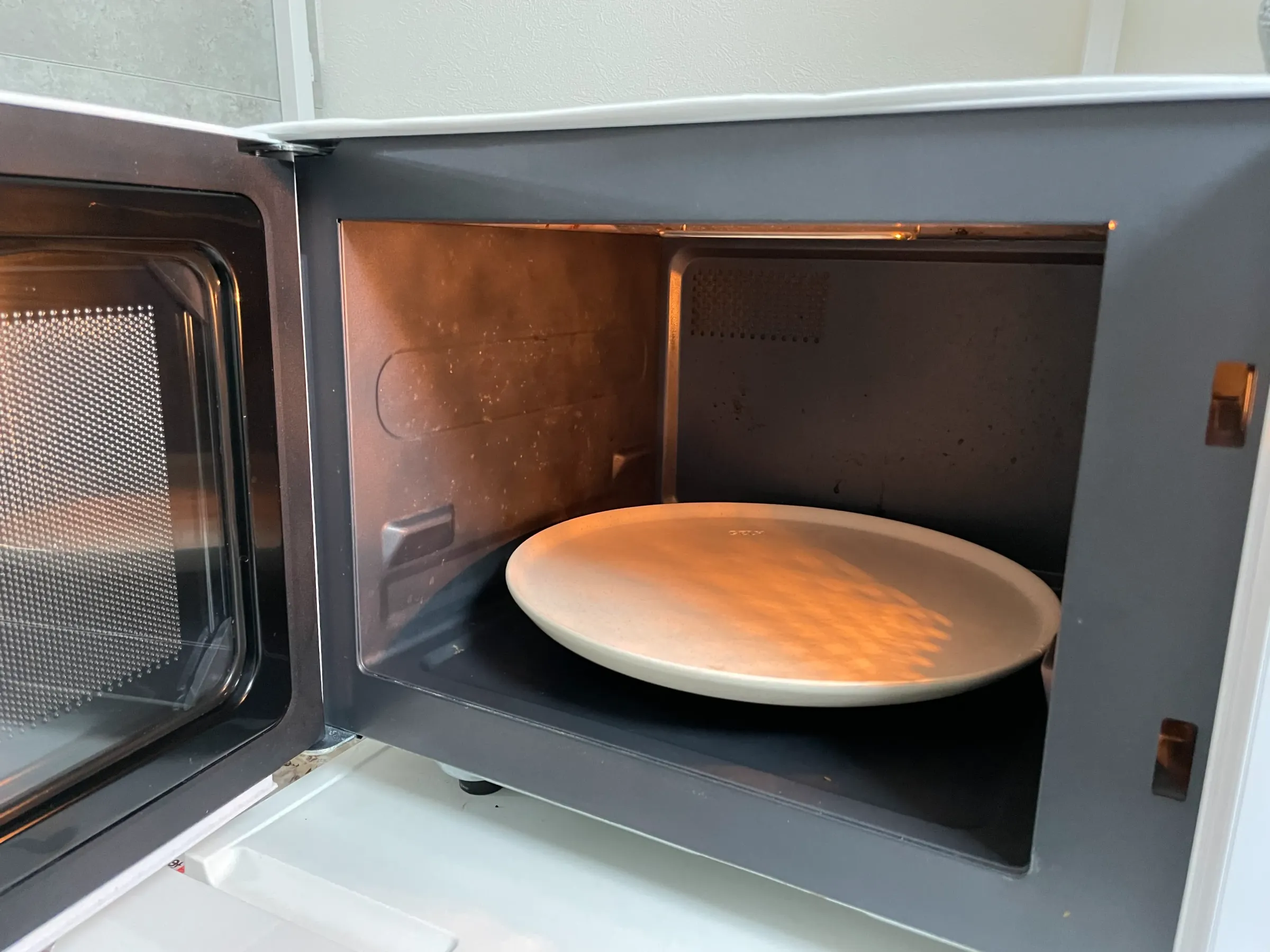 ダイソー電子レンジ掃除