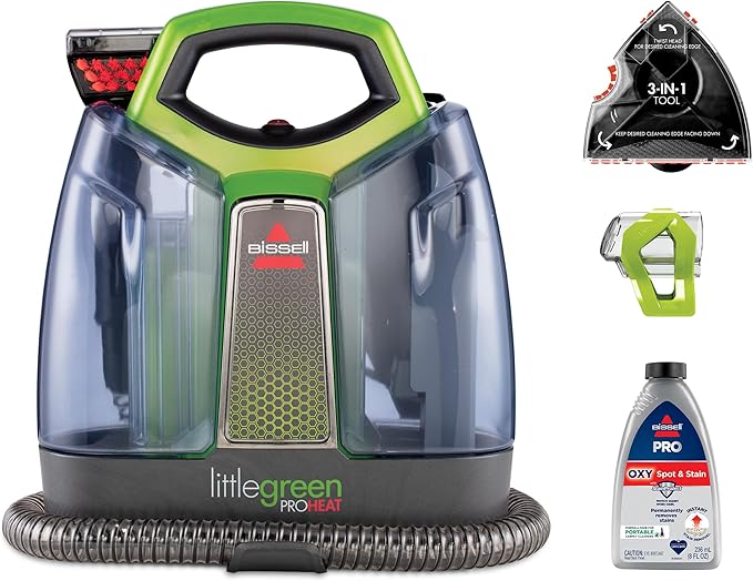 Little Green ProHeat ポータブルカーペットクリーナー