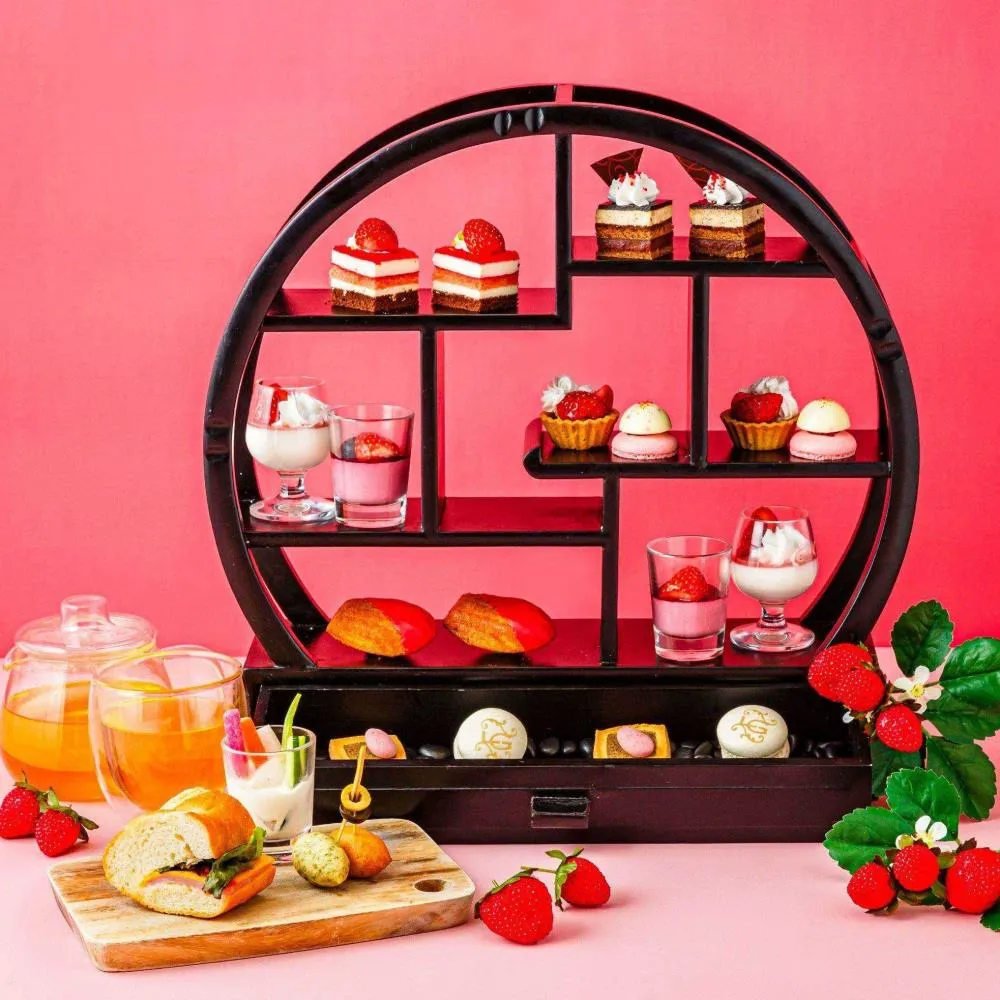 渋谷の天空で楽しむベリー＆ベリーアフタヌーン13種