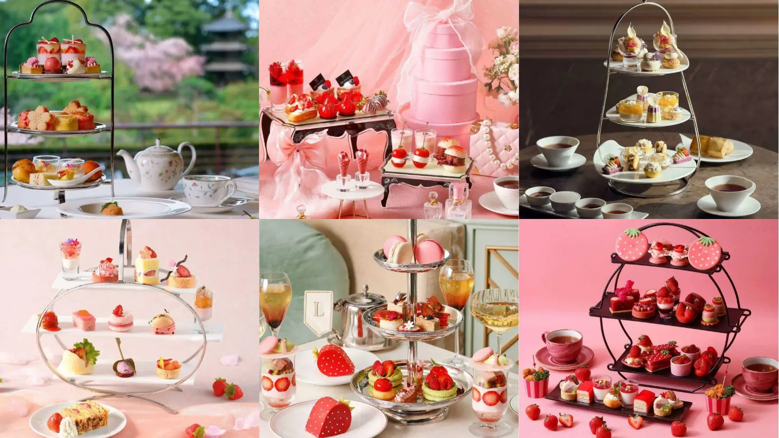 都内いちごアフタヌーンティー