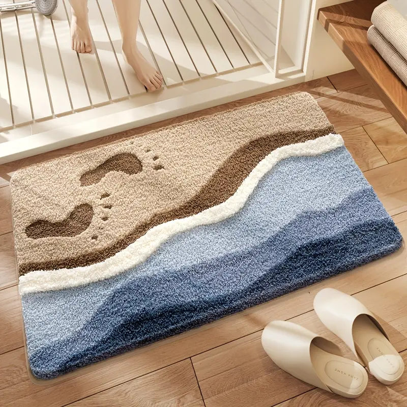 ビーチ風バスマット