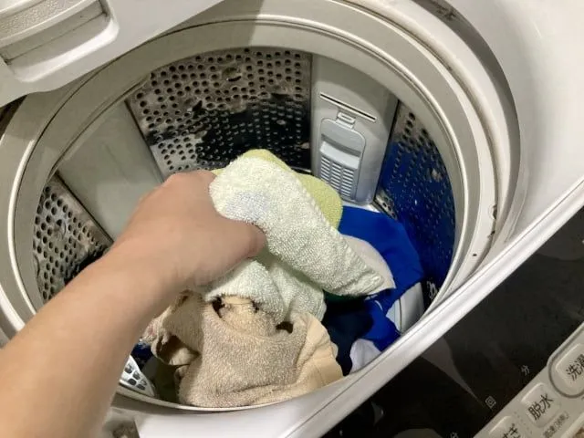 タオルの臭いを予防する洗濯方法