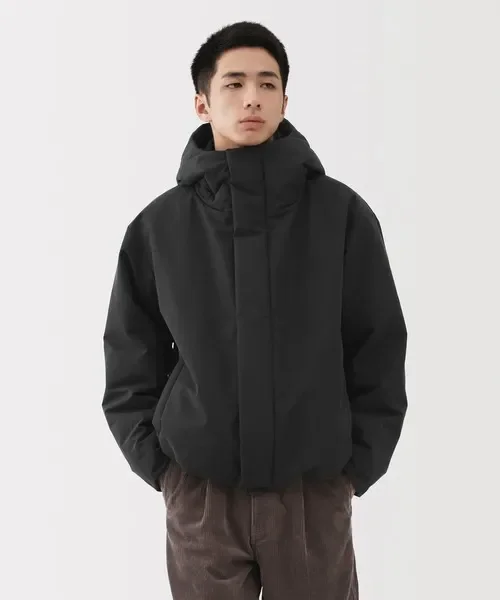 無印良品防風撥水中わたフードジャケット