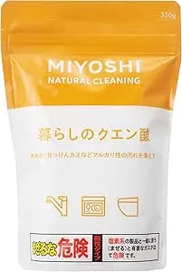 ミヨシ 暮らしのクエン酸 330g