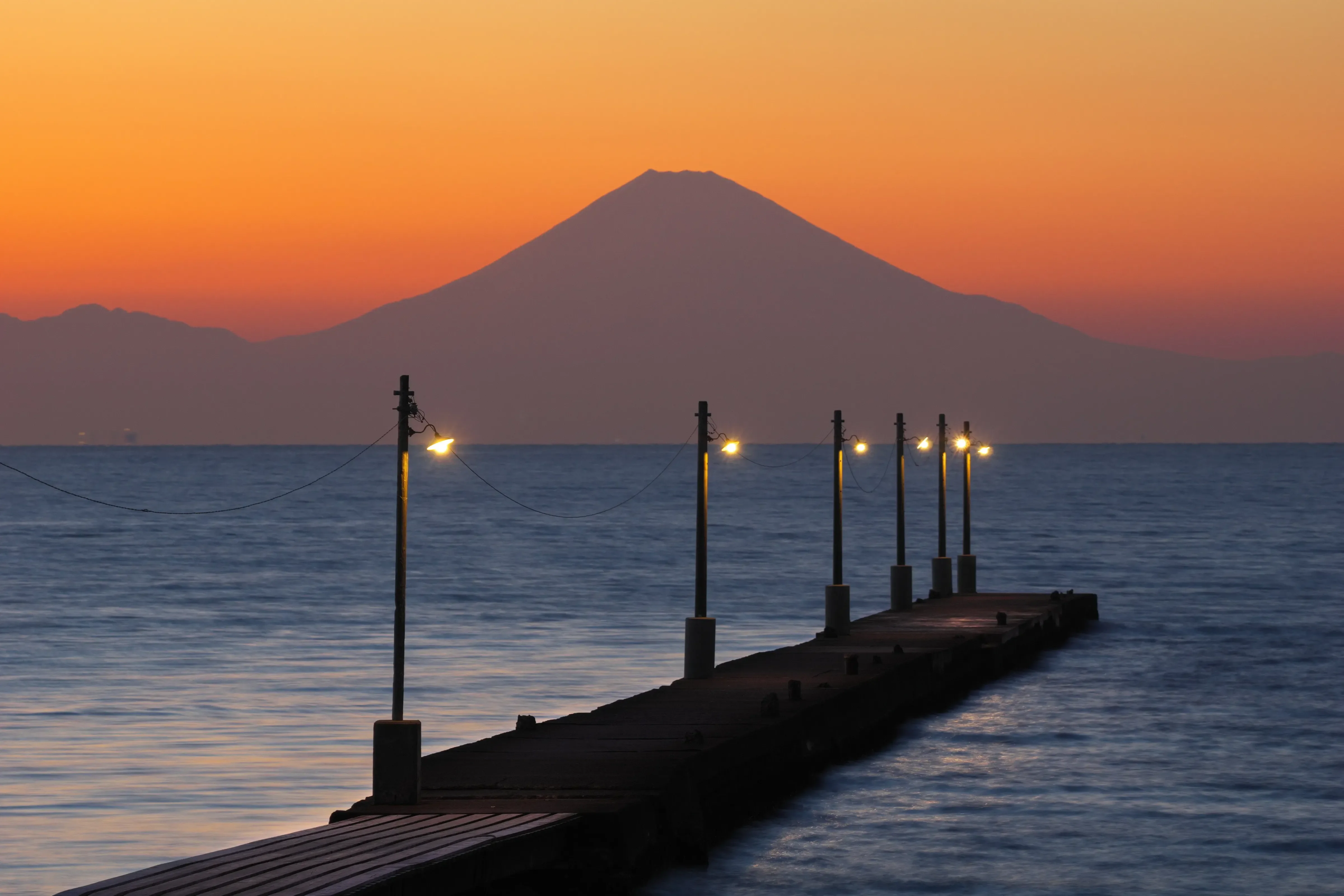 原岡浅橋夕焼け