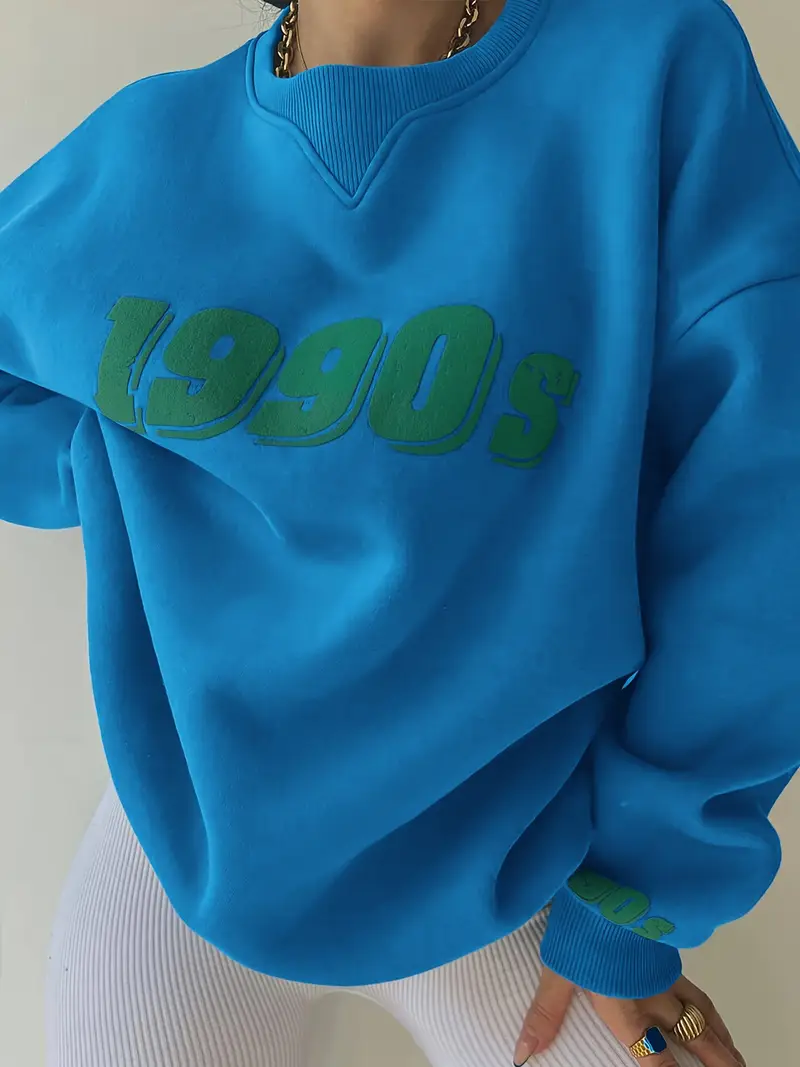 90年代ロゴ入りスウェットトップス