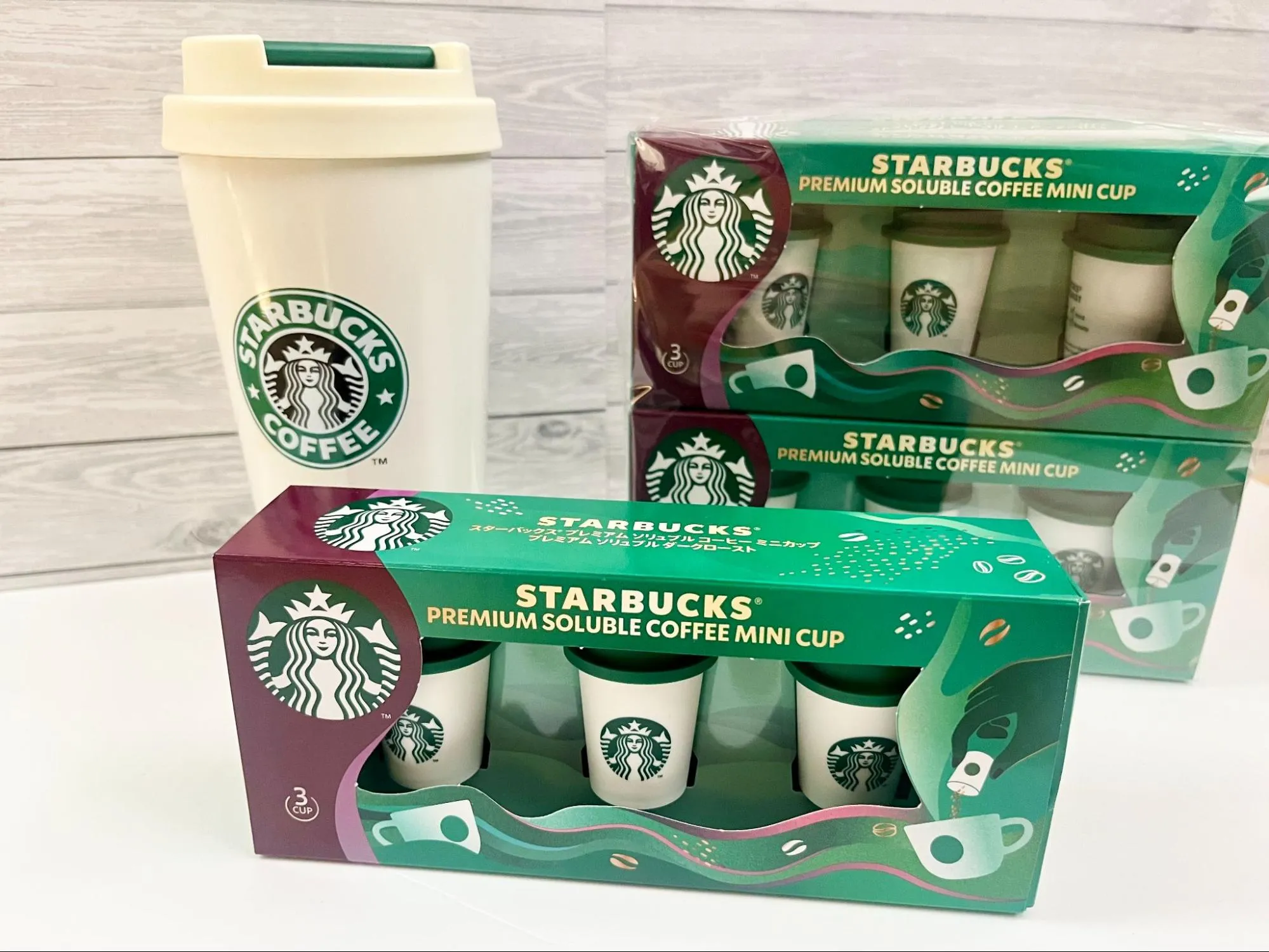 スターバックス® プレミアム ソリュブル コーヒー ミニカップの画像