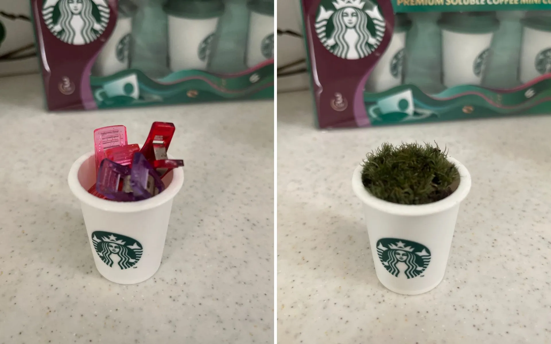 スターバックス® プレミアム ソリュブル コーヒー ミニカップの飲んだあとの活用方法