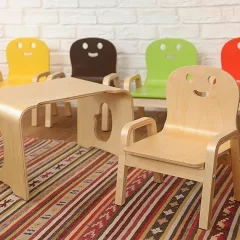 にっこり デスクチェアセット