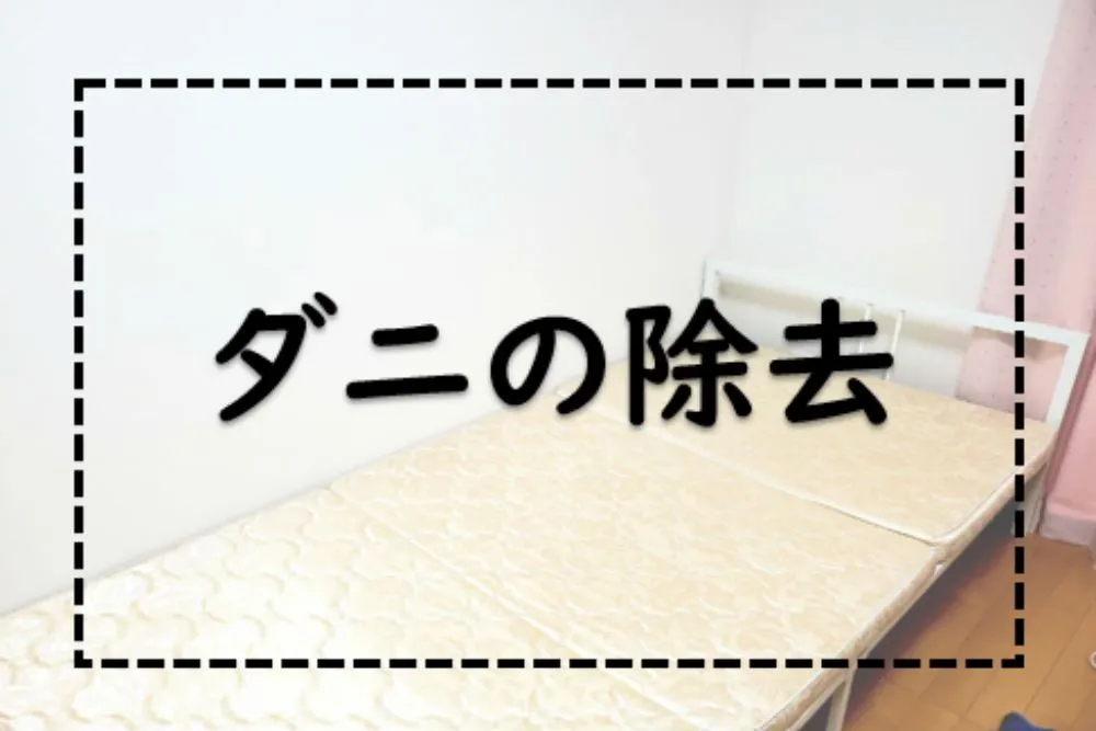 ダニの除去