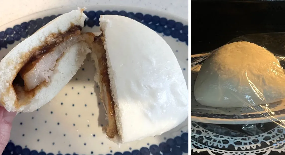 東坡肉割包の調理工程