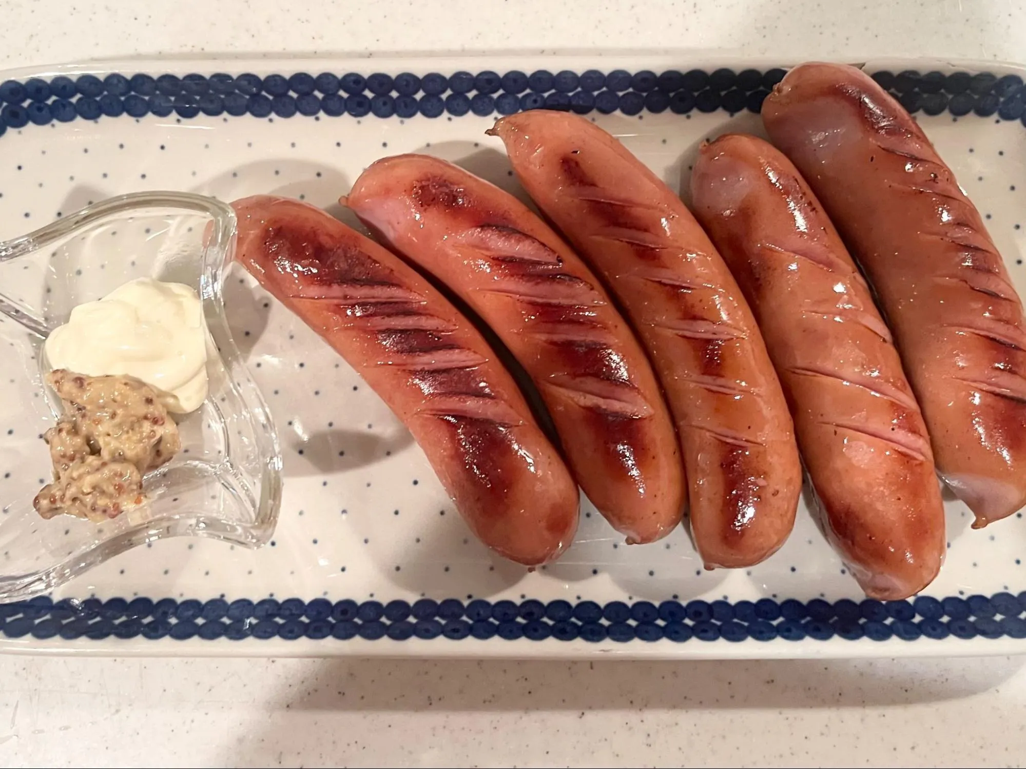 ポークフランクの調理後の画像