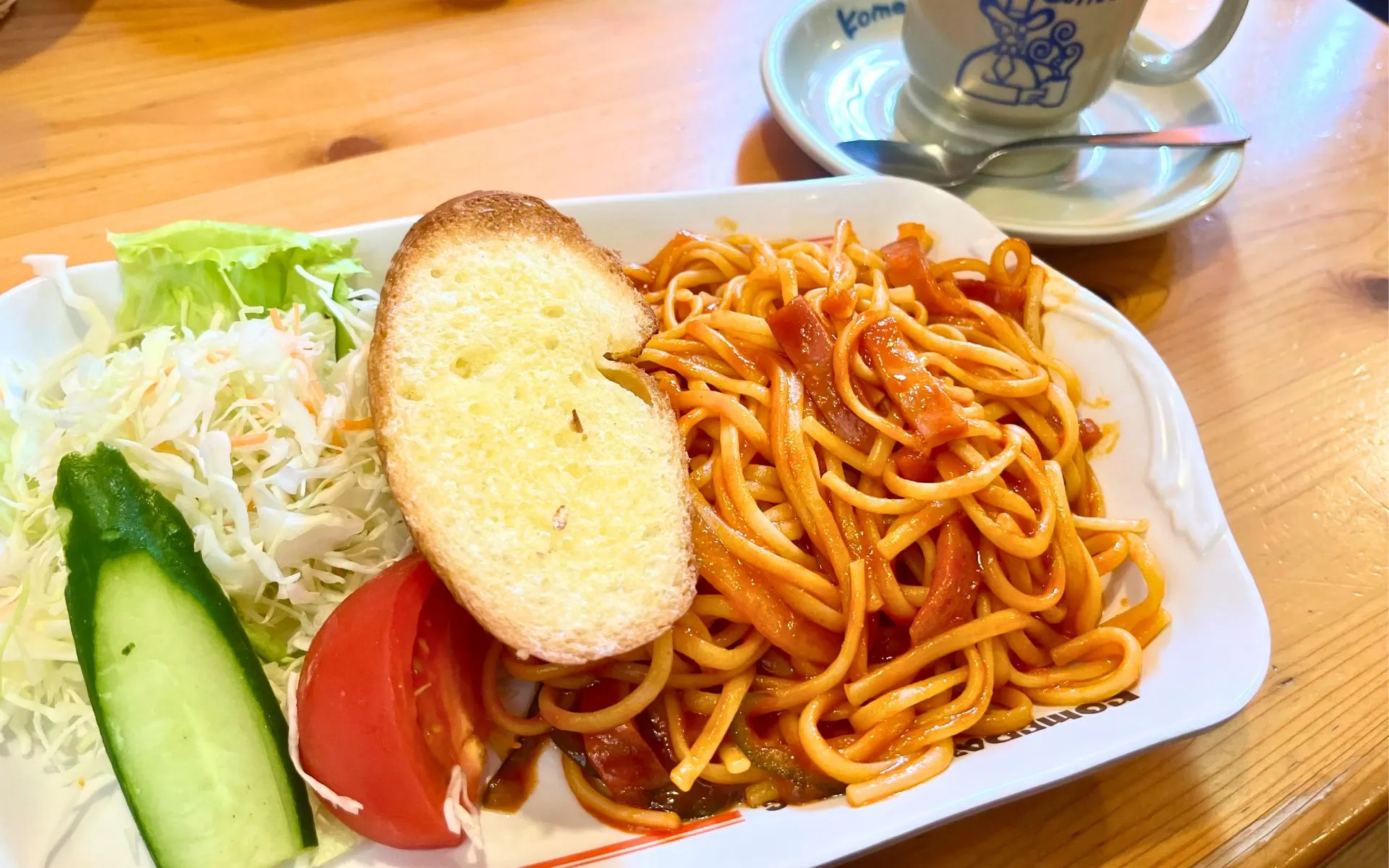 パスタプレートの実際の画像