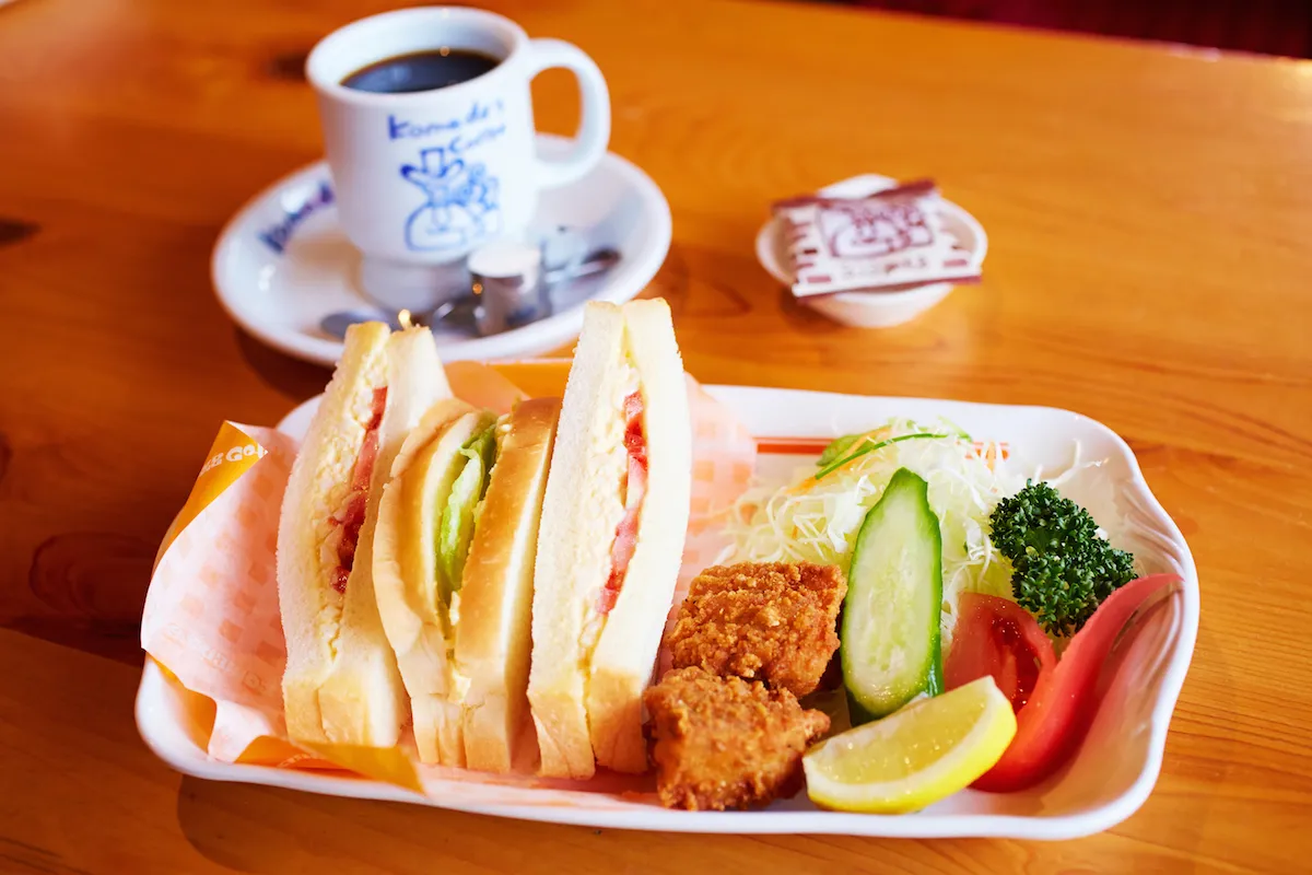 コメダ珈琲のランチ