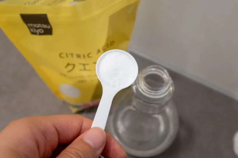 クエン酸スプレーを作る