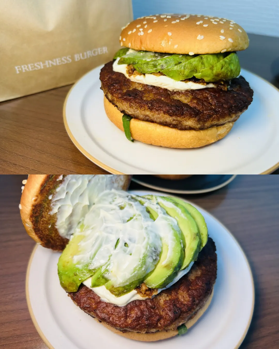 フレッシュネスバーガーアボカドバーガー