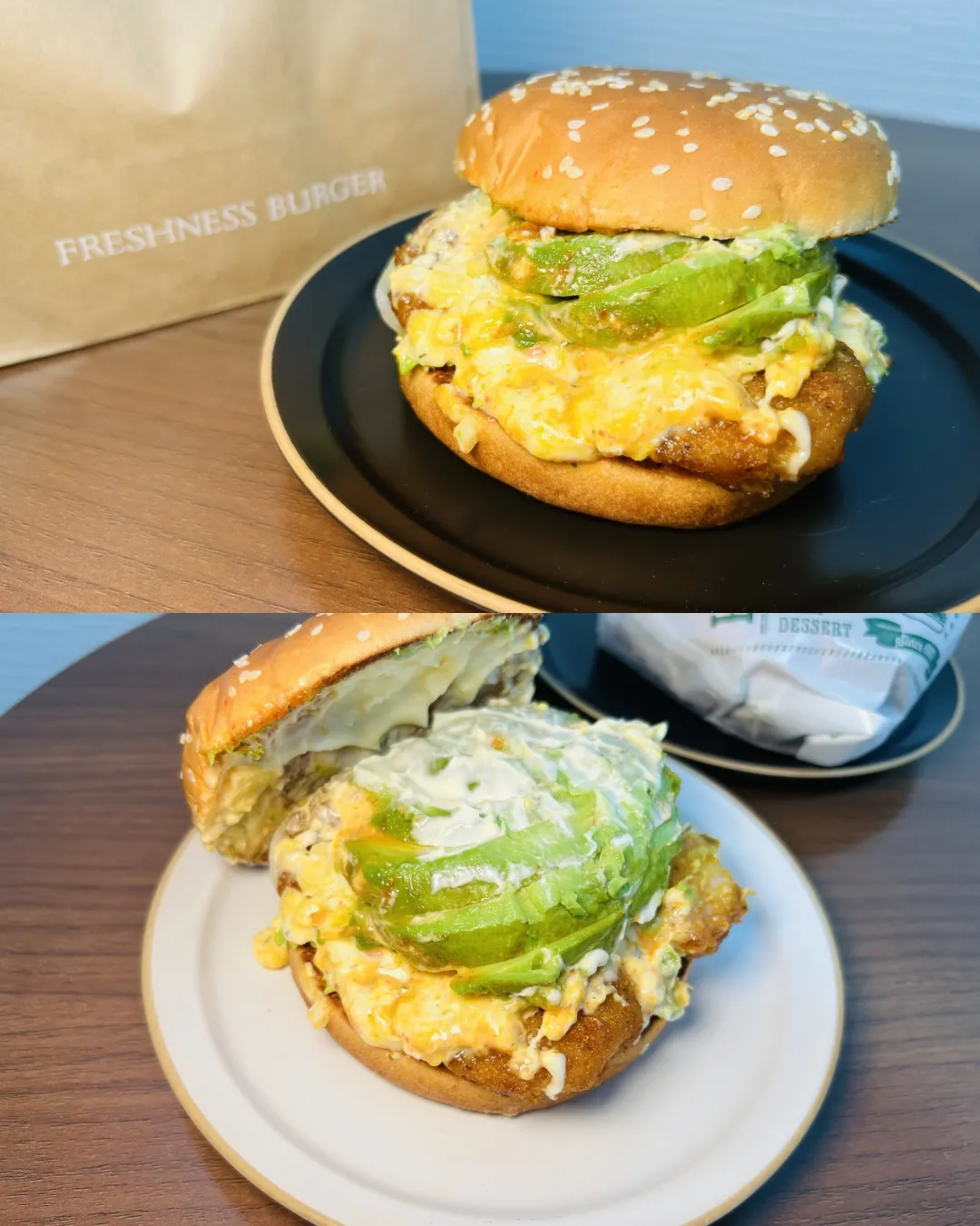 フレッシュネスバーガーアボカドバーガー