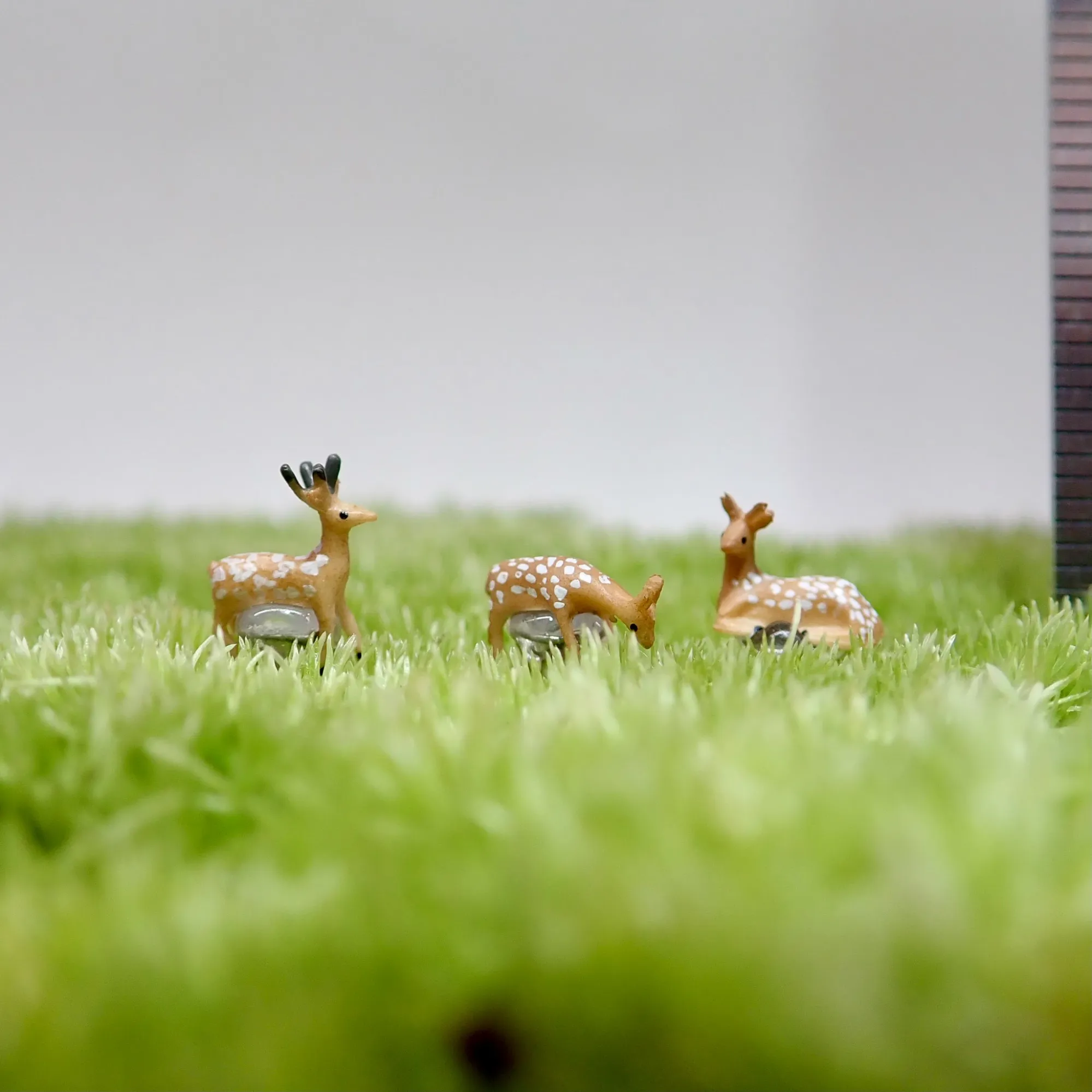 苔むすび｜フィギュア ミニ鹿の画像