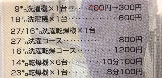 金額表