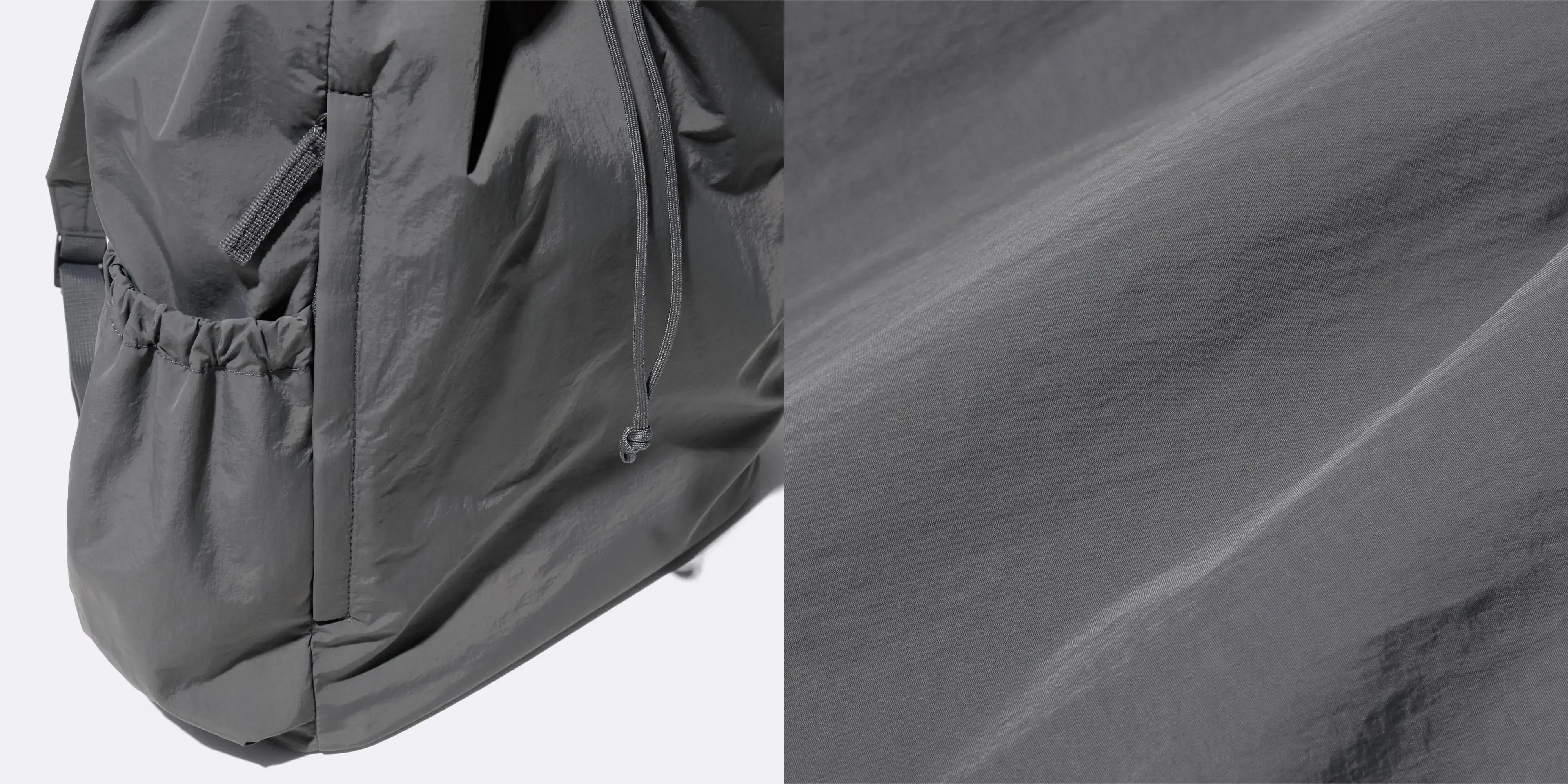 GUソフトナイロンバックパックディティール