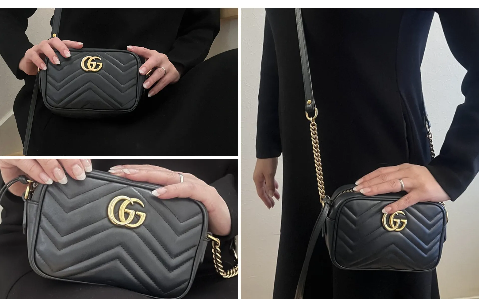 グッチ マーモント ミニ カメラバッグ