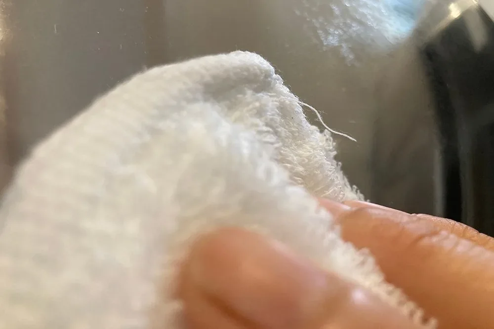 アクリルパーテーション掃除
