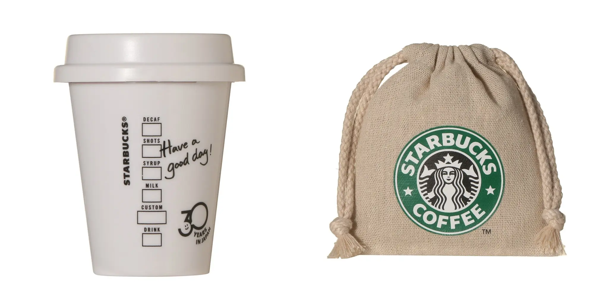 スターバックスミニカップギフト30YEARS