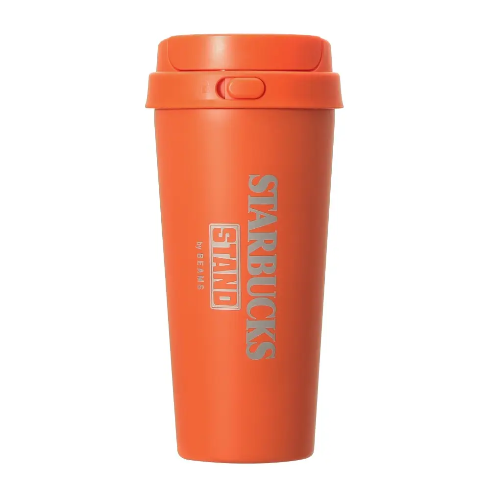 ビームスステンレスTOGOボトルオレンジ473ml