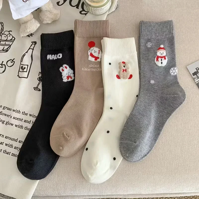 レディース冬柄ソックス