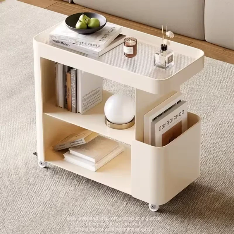 モバイルコーヒーテーブルサイドキャビネット