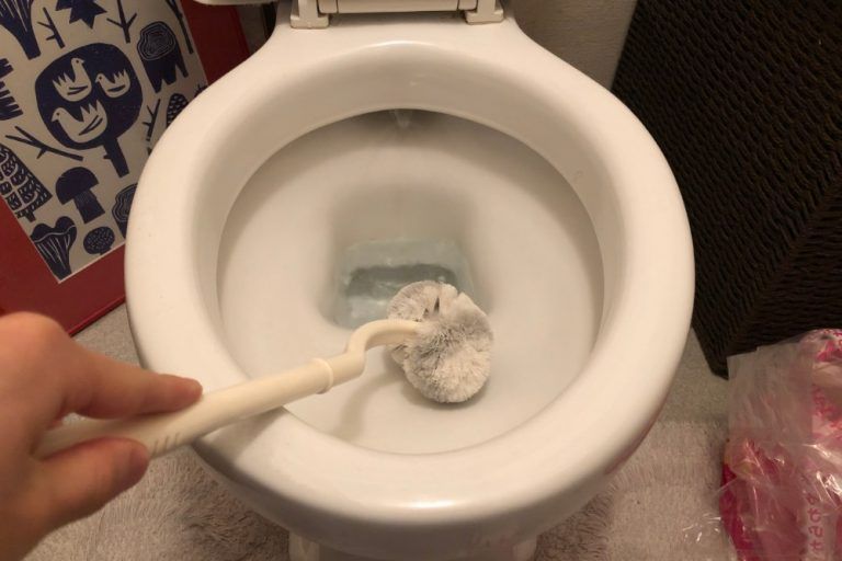 トイレ掃除尿石