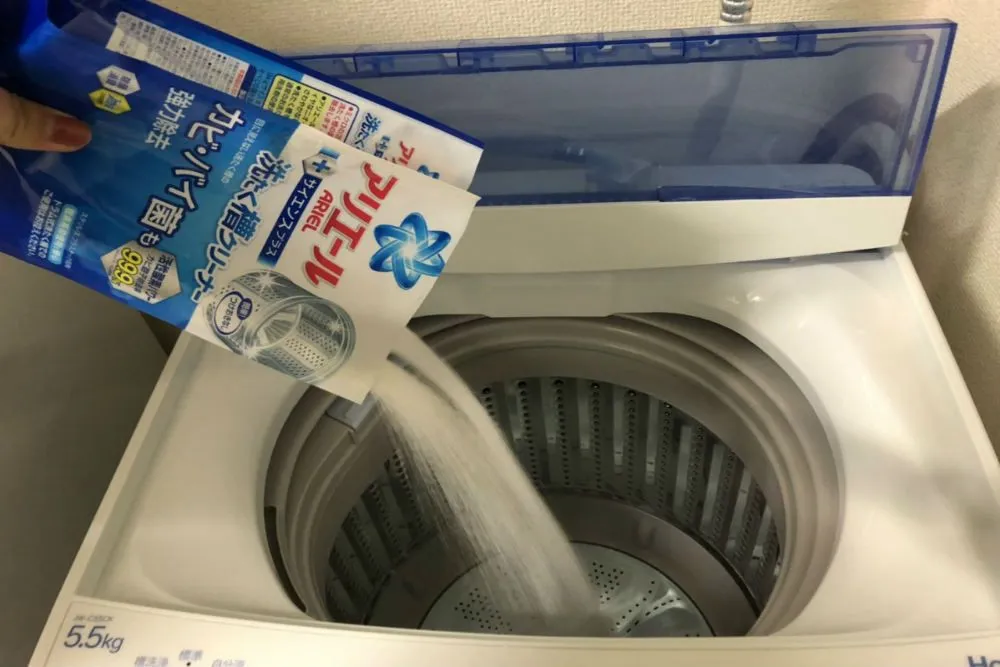 洗濯機の掃除