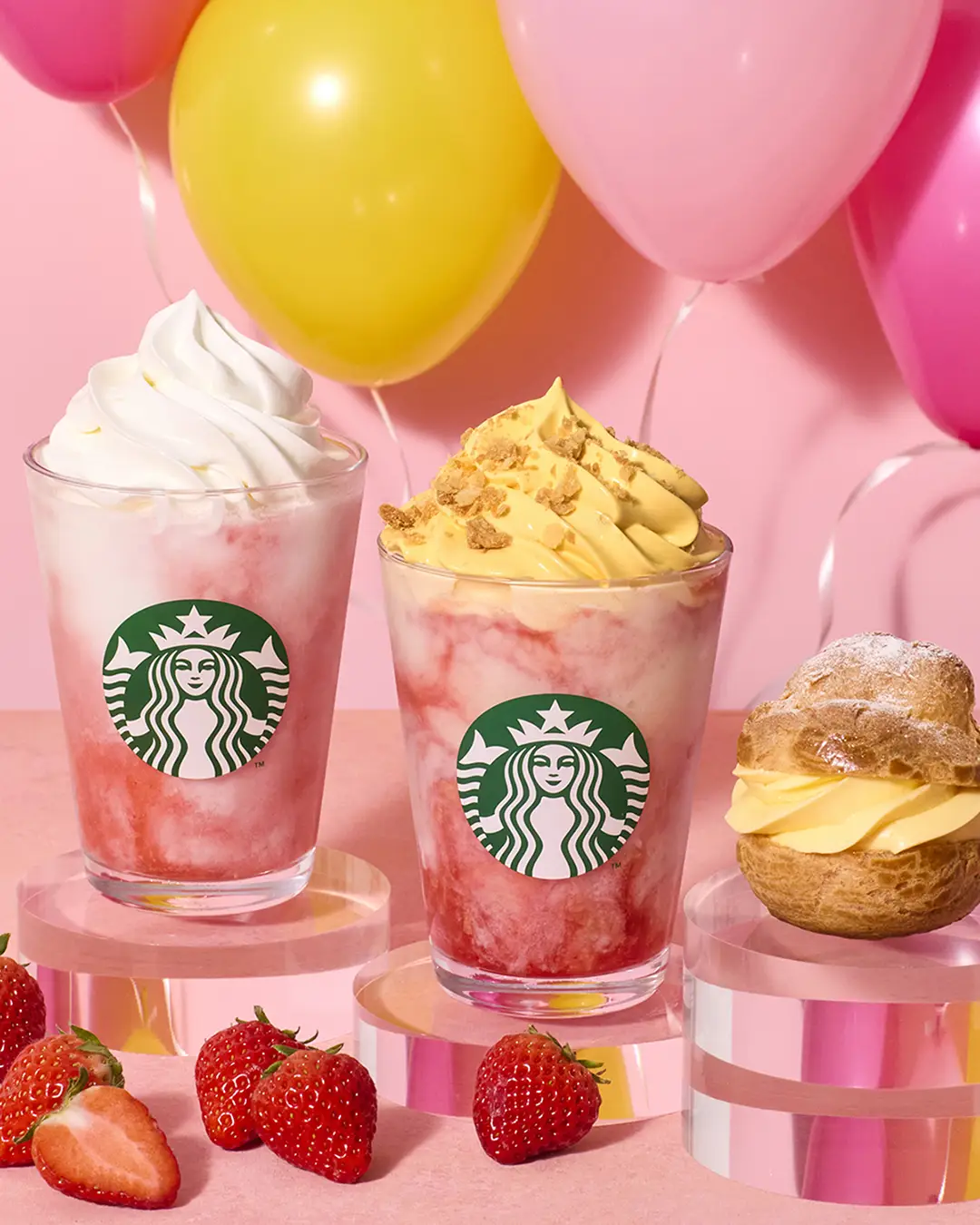 ストロベリー フラペチーノ®シリーズ