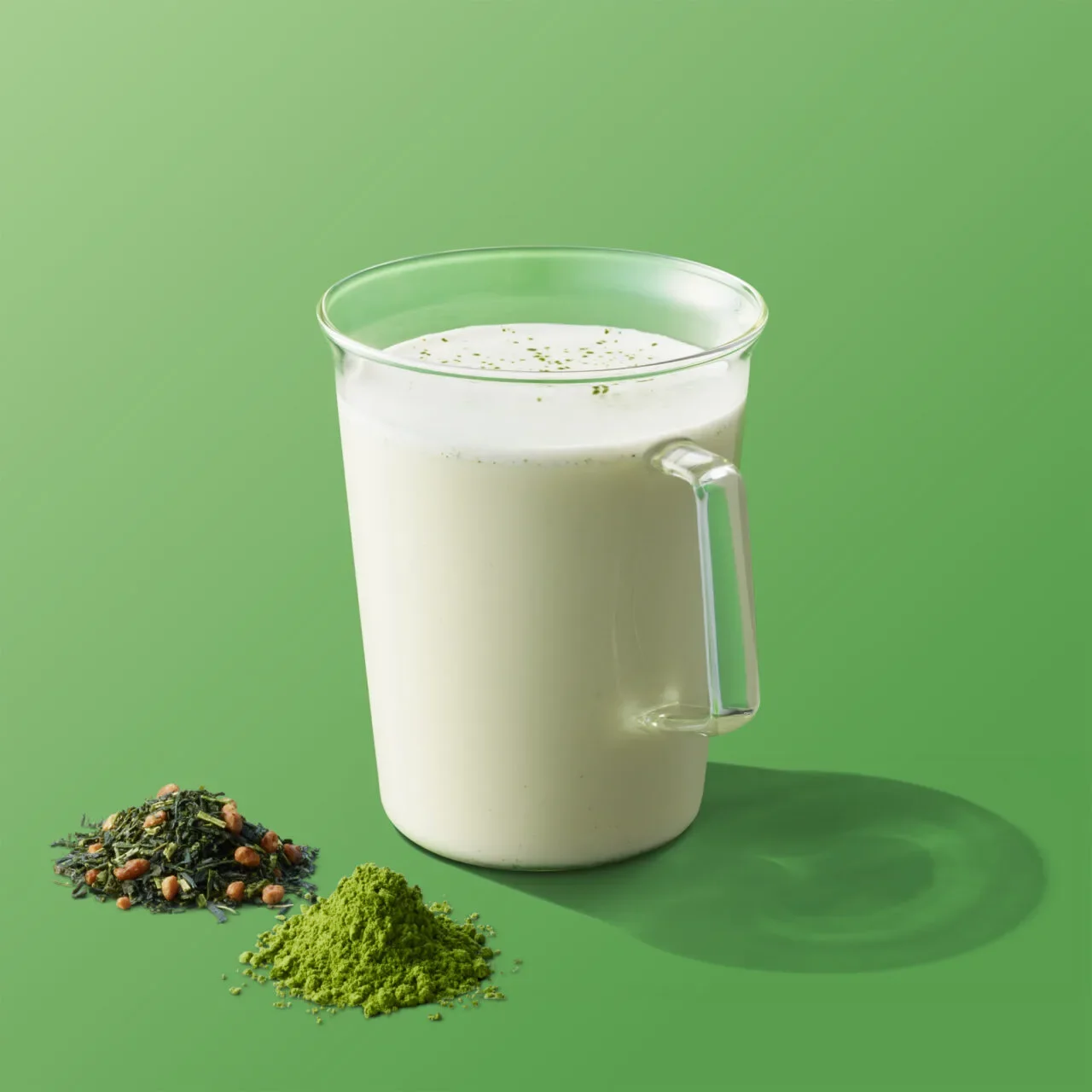 煎茶抹茶クラフトティーラテ