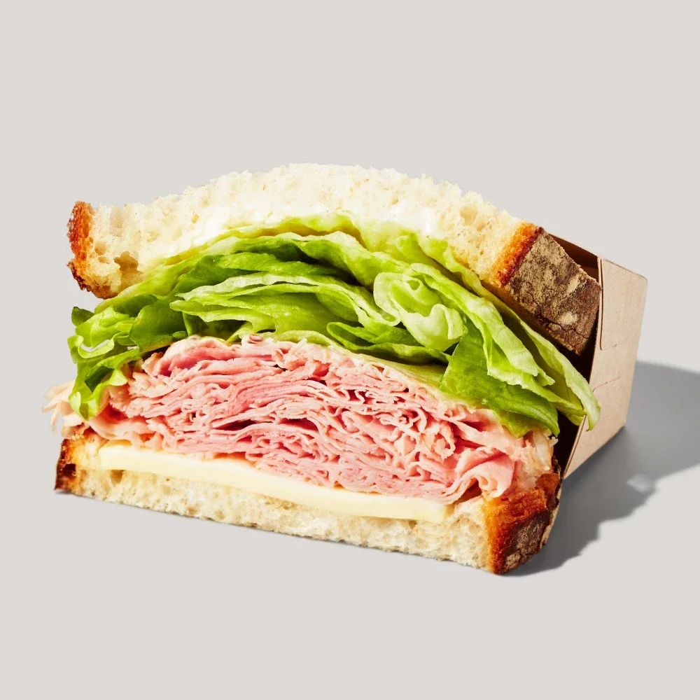 ハム&チーズ石窯カンパーニュサンド