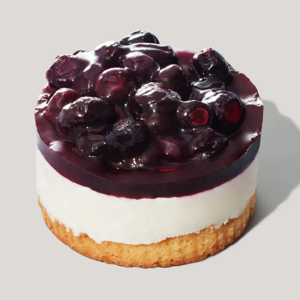 ブルーベリーレアチーズケーキ