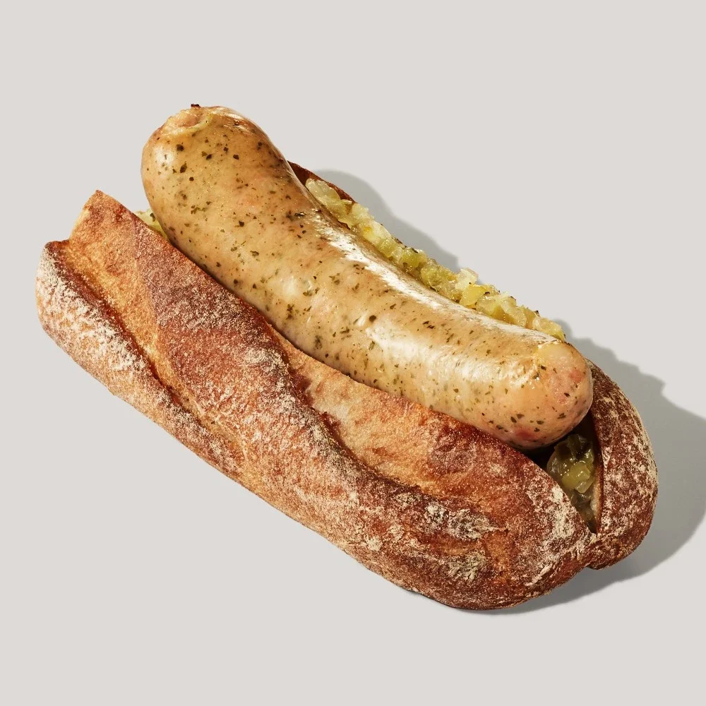 ハーブソーセージスターバックスバゲットサンド