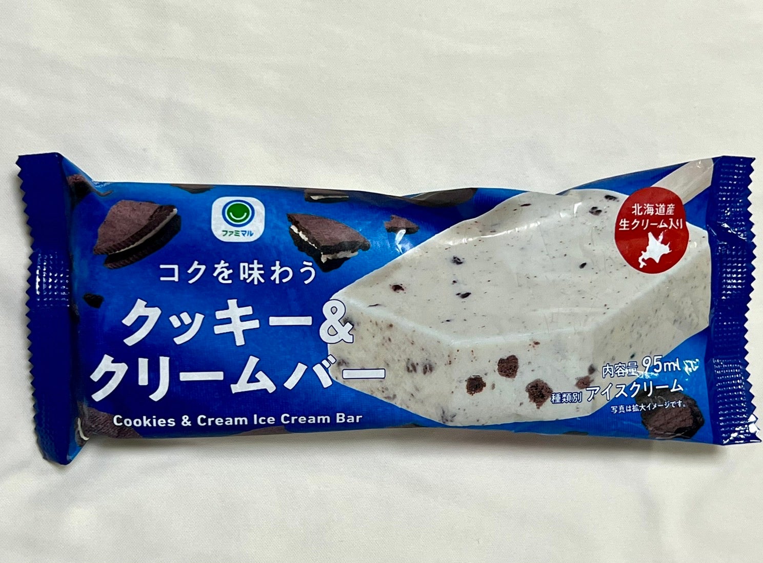 クッキー＆クリームバー