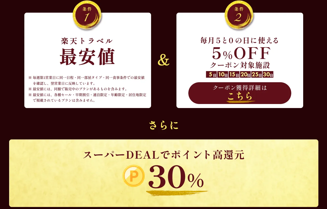 楽天トラベルスーパーDEAL